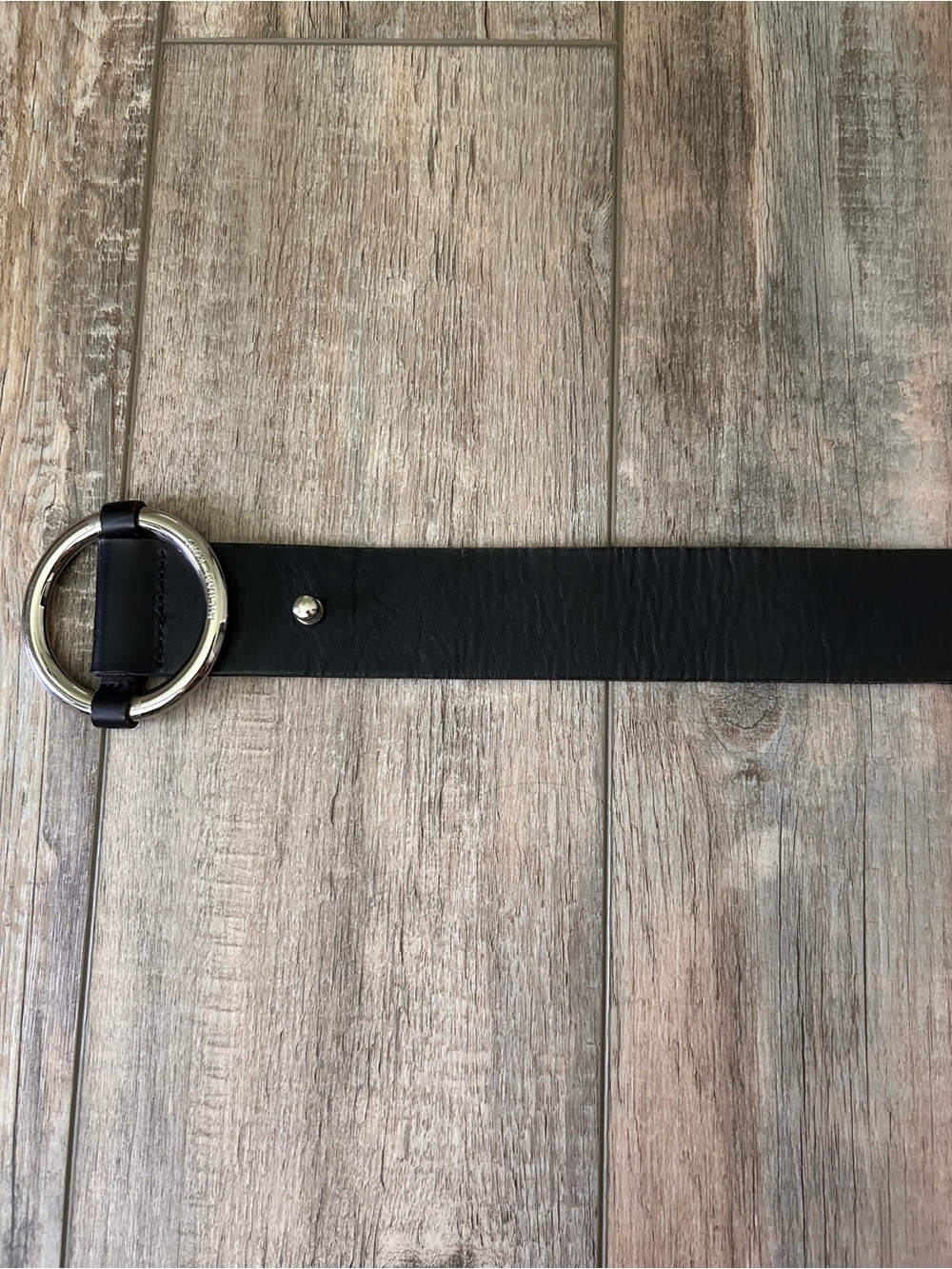 Michael Kors Wide Black Belt Women’s Size XS(30.5”) - Picture 2 of 10